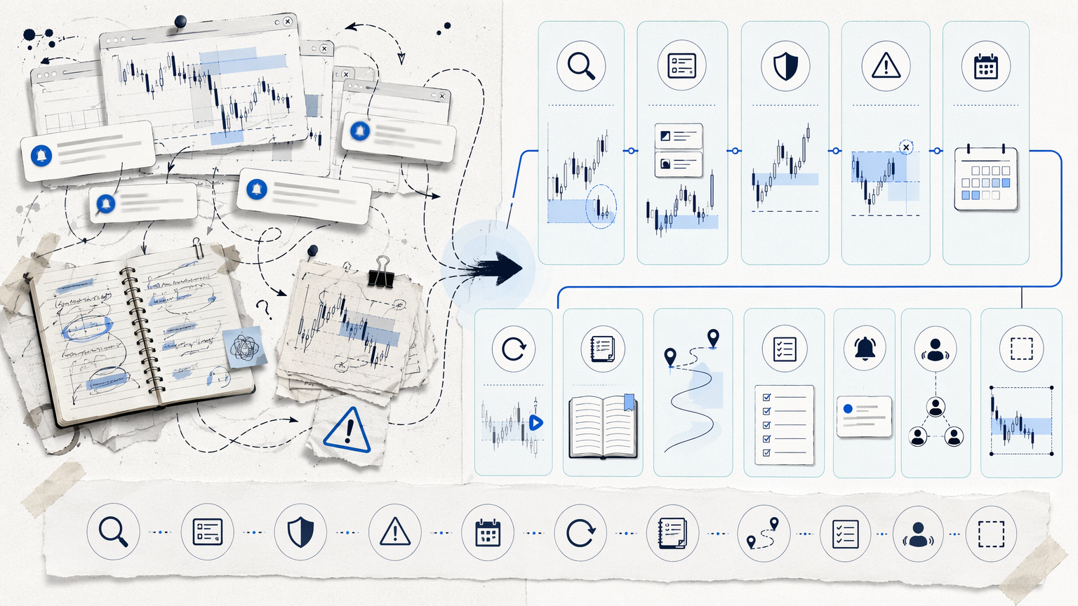 Treat Trading Alerts as Learning Prompts, Not Commands: the trader problem map visual