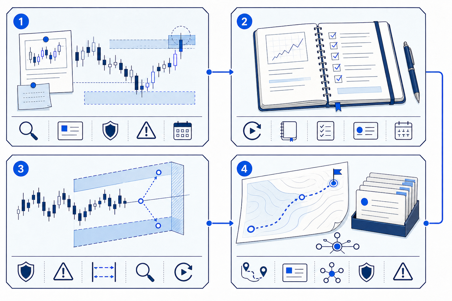 What good looks like in the room: practical review board visual