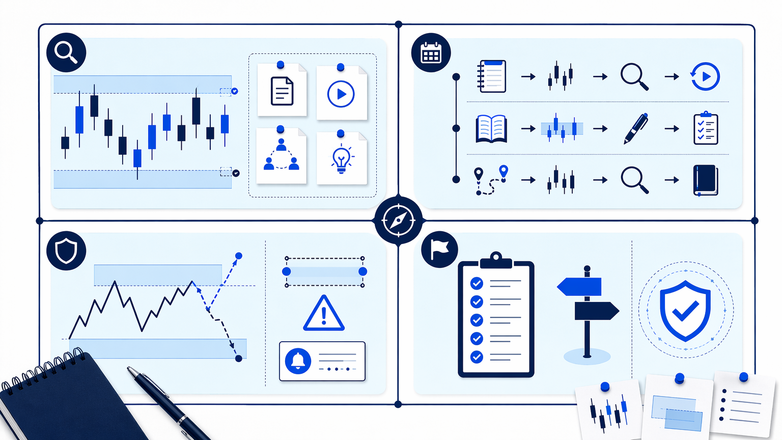 What good looks like in the room: practical review board visual