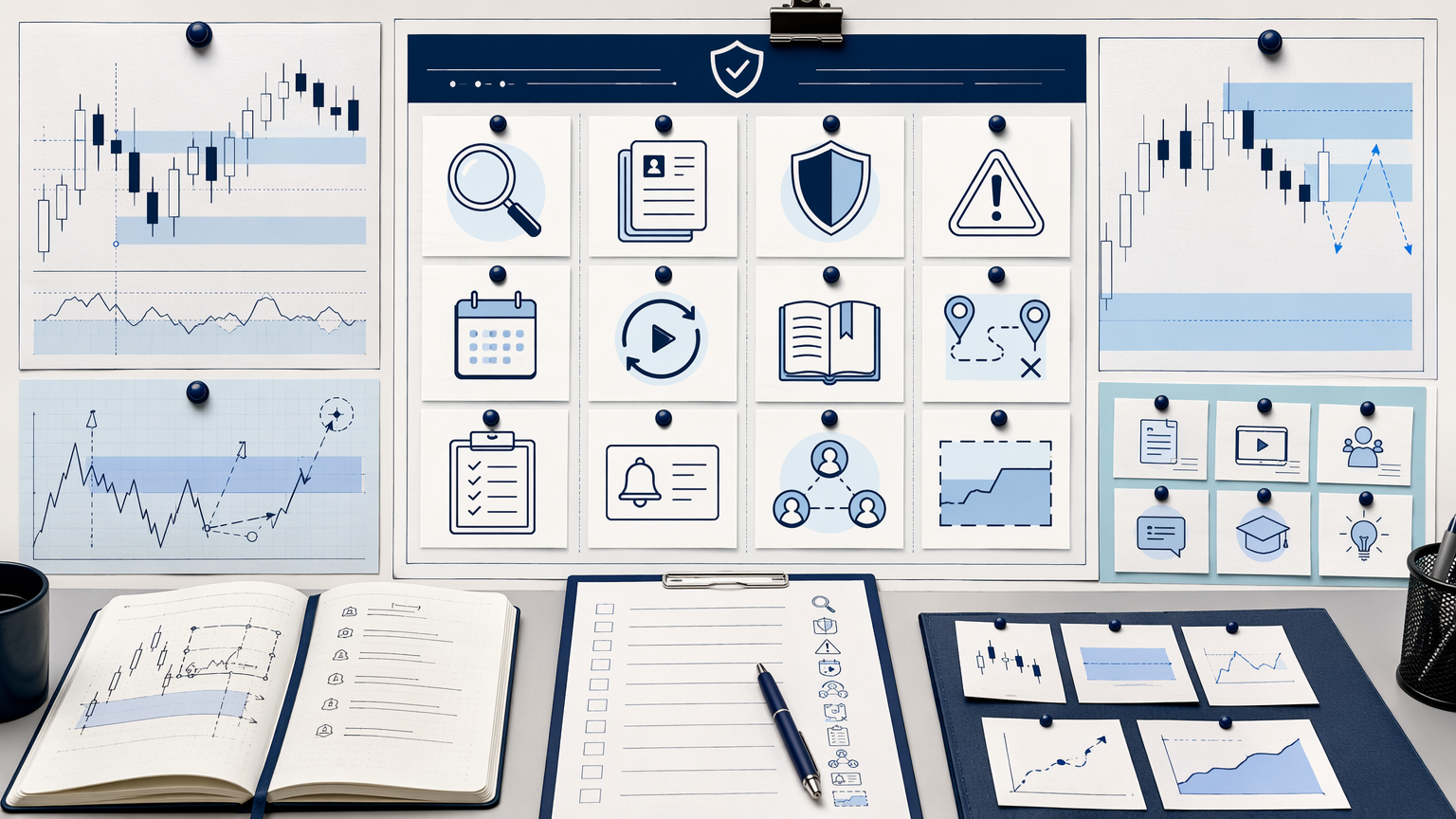 What good looks like in the room: practical review board visual