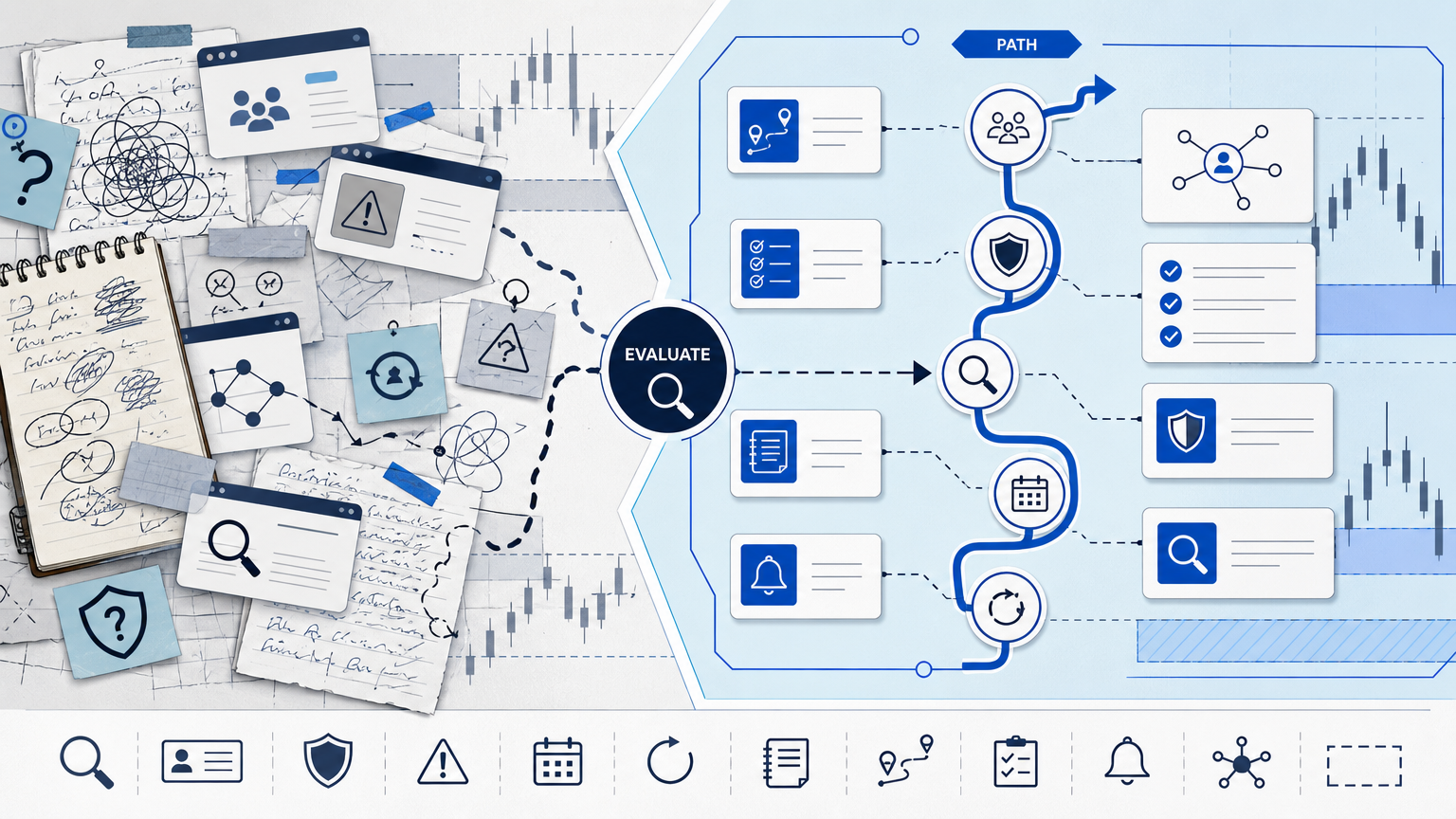 Traders Blueprint Alternatives: What to Compare Before Joining: the trader problem map visual
