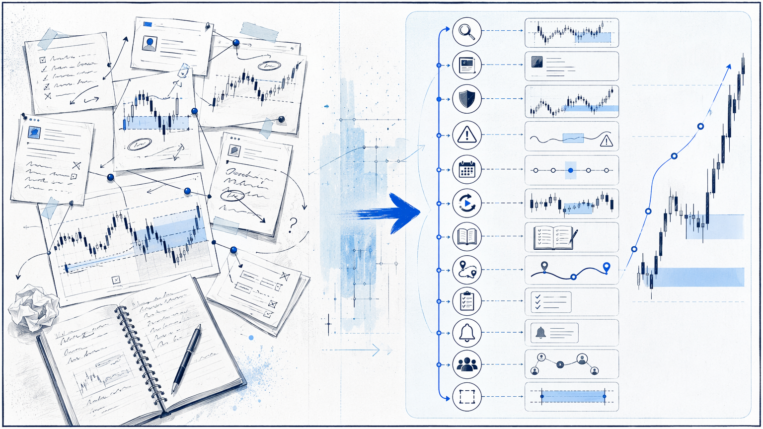 Traders Blueprint Review: What You Are Really Buying: the trader problem map visual
