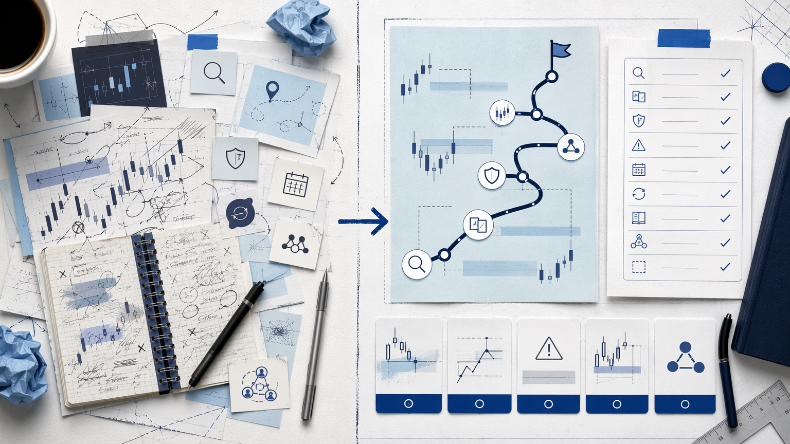 What to Check During Your First Week Inside Traders Blueprint: the trader problem map visual